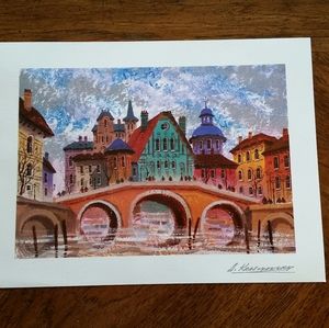 Anatole Krasnyansky Seriolithigraph